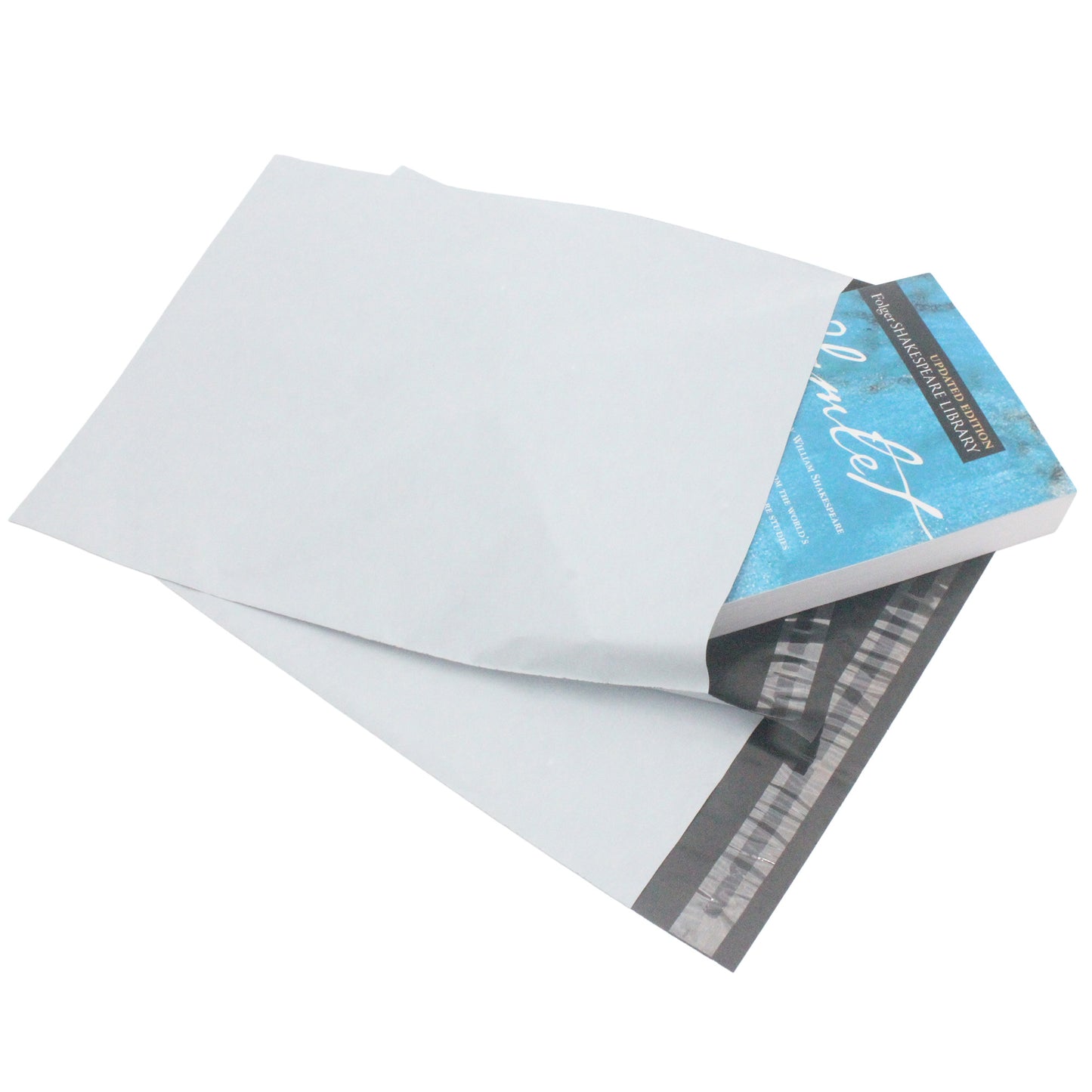 AlcentPack 10" x 13" White Poly Mailer Bag Envelopes-100pack