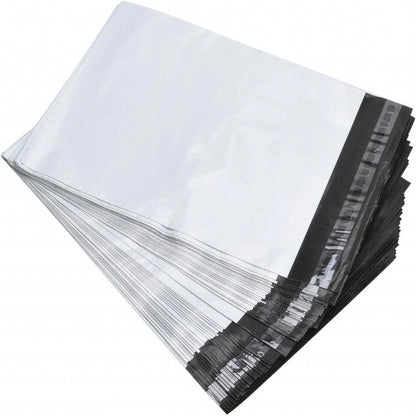 AlcentPack 10" x 13" White Poly Mailer Bag Envelopes-100pack